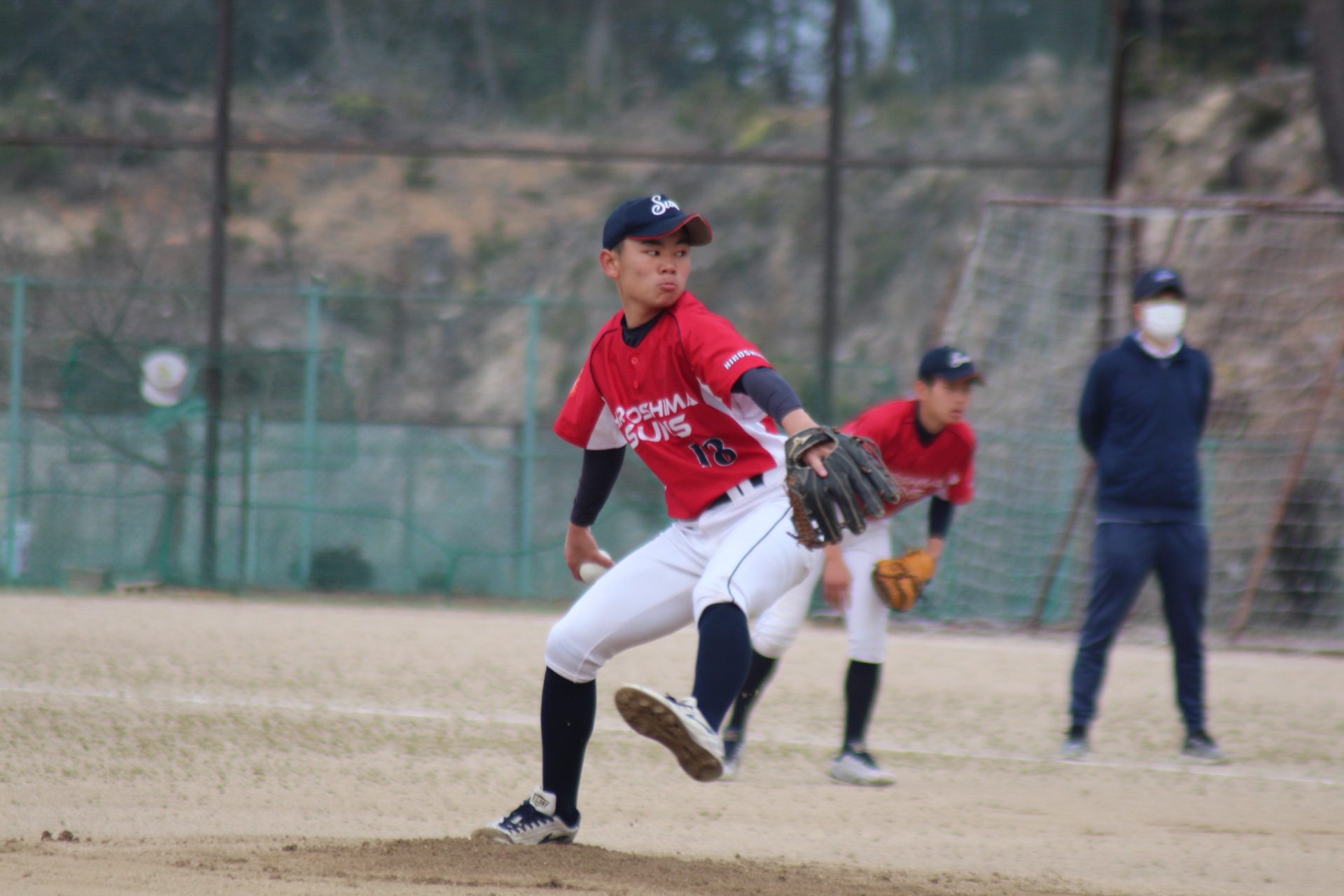 LINE_ALBUM_4_0.3.13 理事長杯西部地区予選 準決勝 五日市シニア_220316